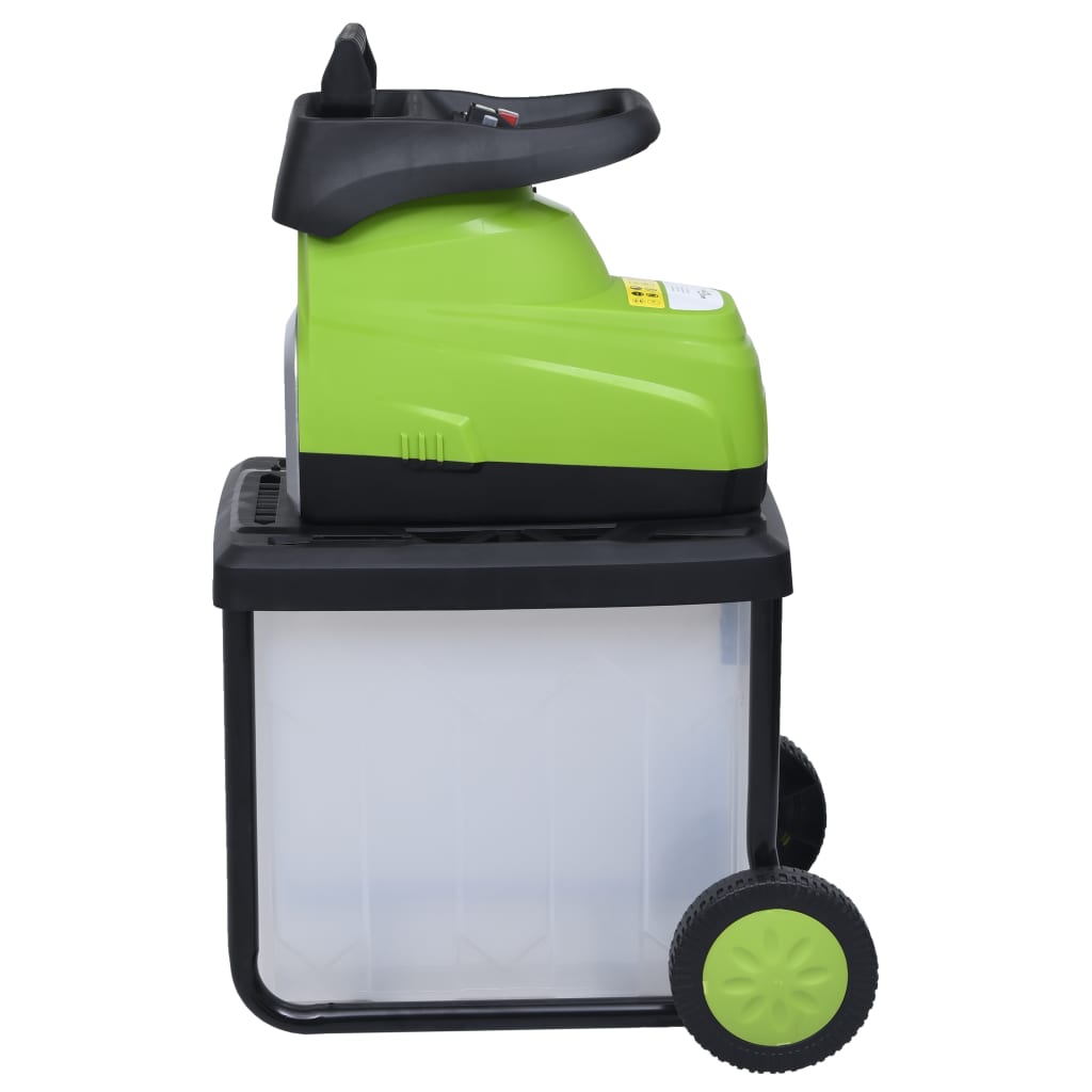 Trituratore di Giardino con Contenitore di Raccolta 2800 W - homemem39