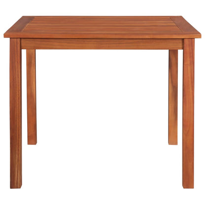 Tavolo da Giardino 85x85x74 cm in Legno Massello di Acacia - homemem39