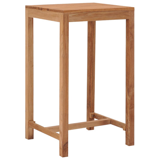 Tavolo da Bar da Giardino 60x60x105 cm Legno Massello di Teak - homemem39