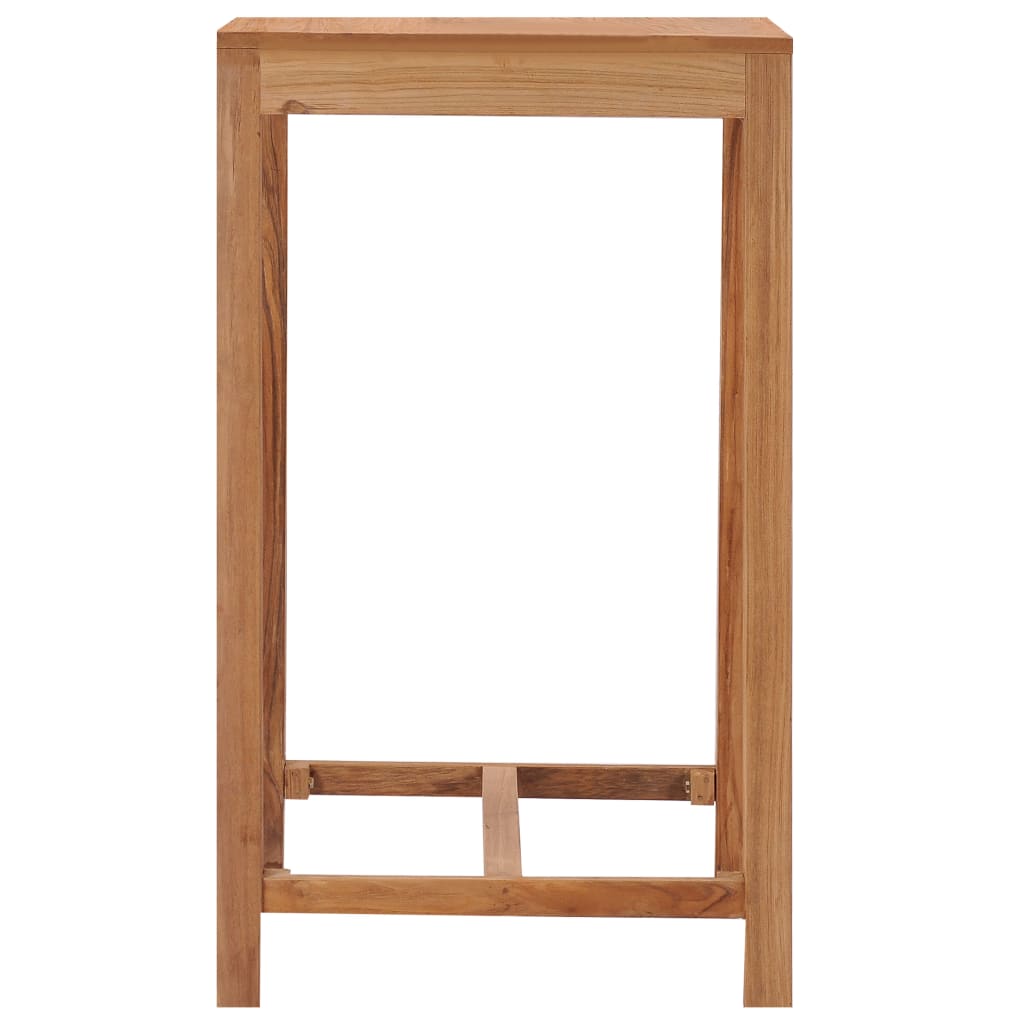 Tavolo da Bar da Giardino 60x60x105 cm Legno Massello di Teak - homemem39