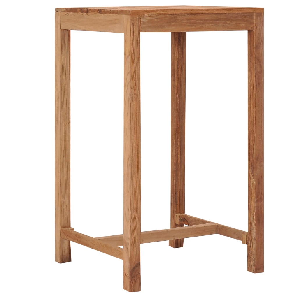 Tavolo da Bar da Giardino 60x60x105 cm Legno Massello di Teak - homemem39