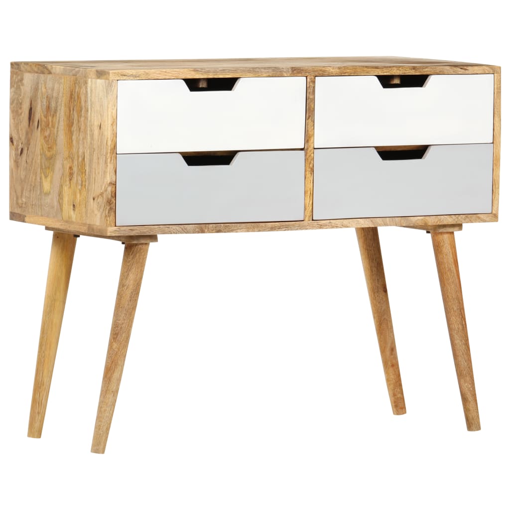 Credenza 85x40x71 cm in Legno Massello di Mango - homemem39