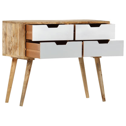 Credenza 85x40x71 cm in Legno Massello di Mango - homemem39