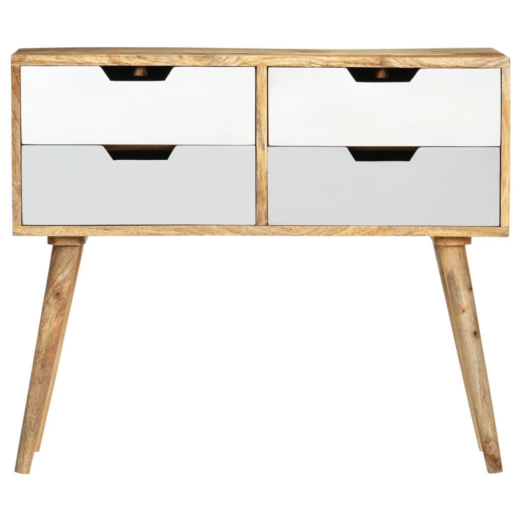 Credenza 85x40x71 cm in Legno Massello di Mango - homemem39