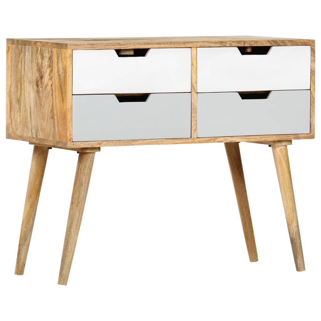 Credenza 85x40x71 cm in Legno Massello di Mango - homemem39