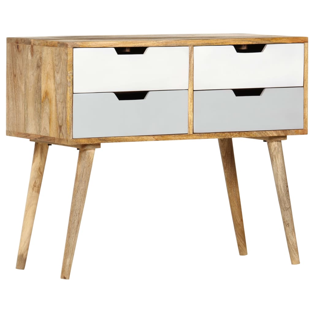 Credenza 85x40x71 cm in Legno Massello di Mango - homemem39