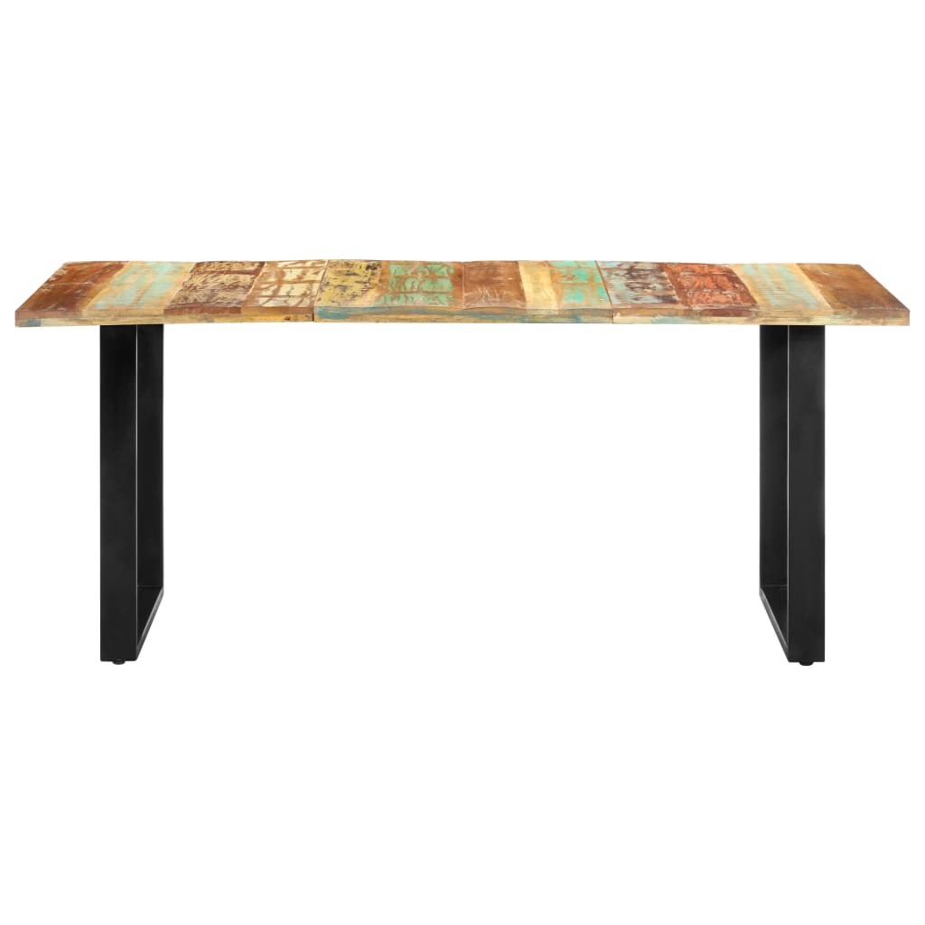 Tavolo da Pranzo 180x90x76 cm in Legno Massello di Recupero - homemem39