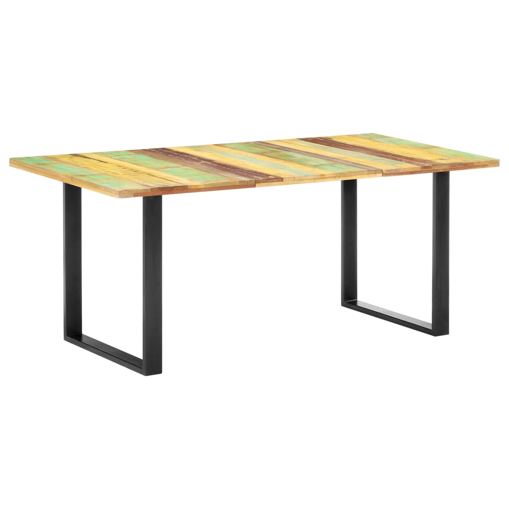 Tavolo da Pranzo 180x90x76 cm in Legno Massello di Recupero - homemem39