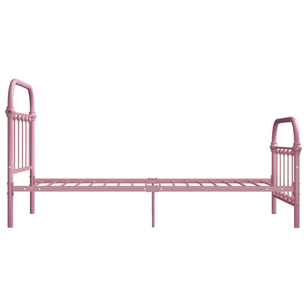 Giroletto Rosa in Metallo 90x200 cm - homemem39