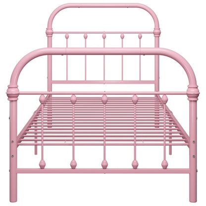 Giroletto Rosa in Metallo 90x200 cm - homemem39