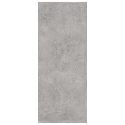 Credenza Grigio Cemento 105x30x75 cm in Legno Multistrato - homemem39