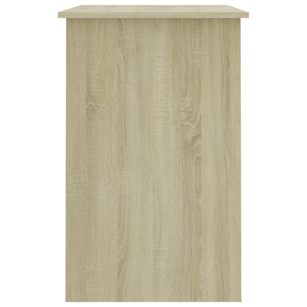 Scrivania Rovere Sonoma 100x50x76 cm in Legno Multistrato - homemem39