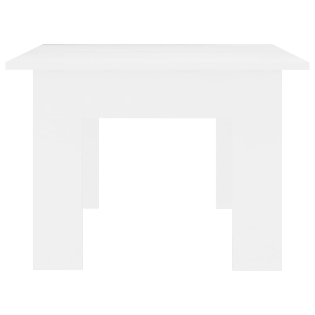 Tavolino da Salotto Bianco 100x60x42 cm in Legno Multistrato - homemem39