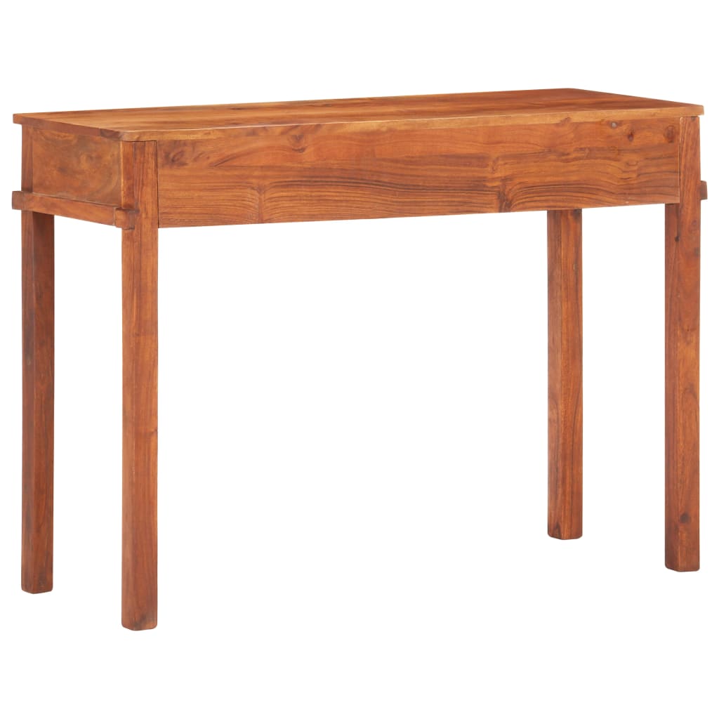 Tavolo Consolle 110x40x76 cm in Legno Massello di Acacia - homemem39