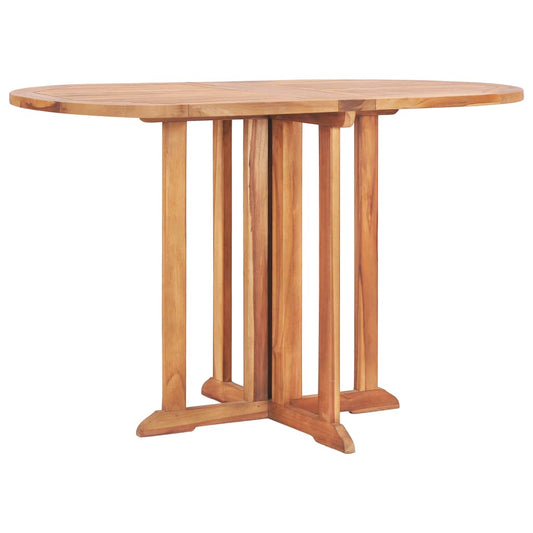 Tavolo Pieghevole Farfalla 120x70x75 cm in Massello di Teak - homemem39