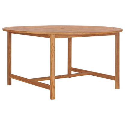 Tavolo da Giardino 150x76 cm in Massello di Teak - homemem39