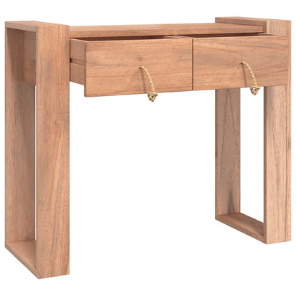 Tavolo Consolle 90x35x75 cm in Legno Massello di Teak - homemem39