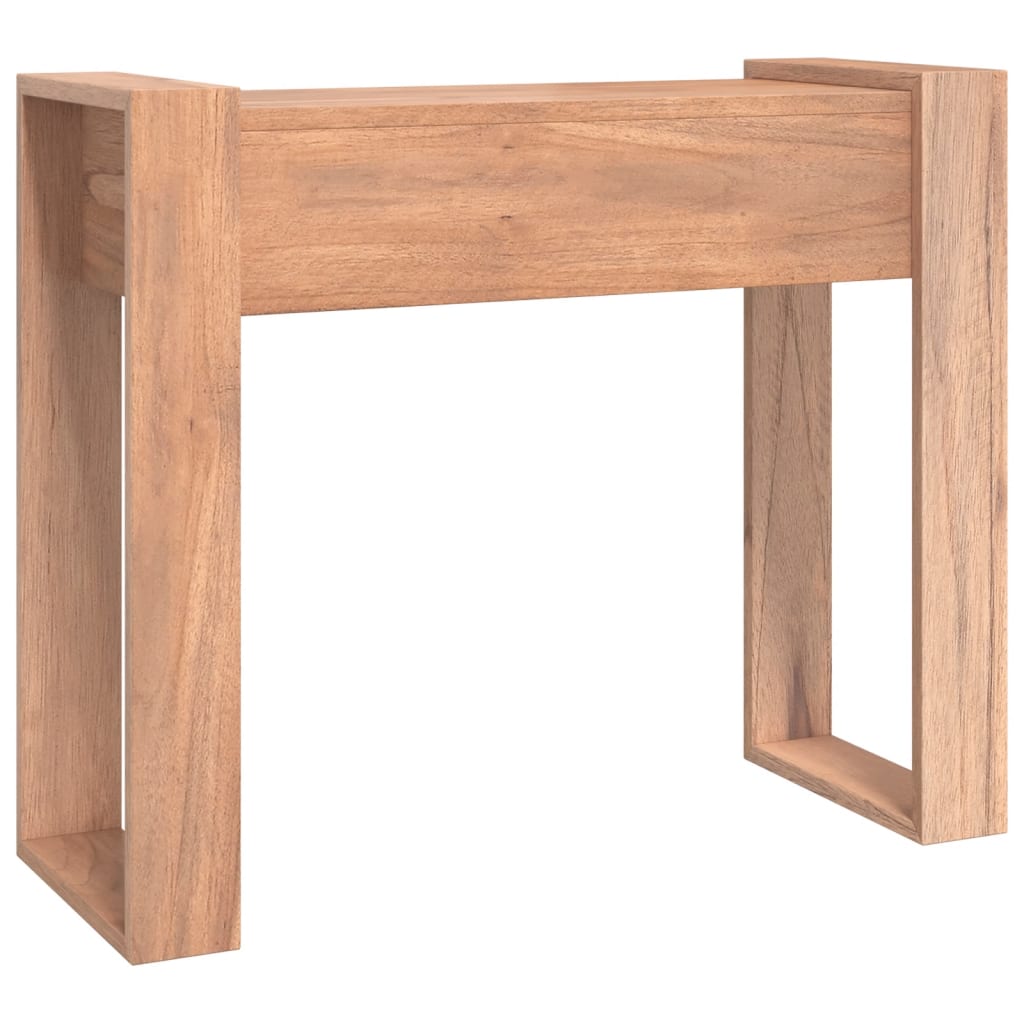 Tavolo Consolle 90x35x75 cm in Legno Massello di Teak - homemem39