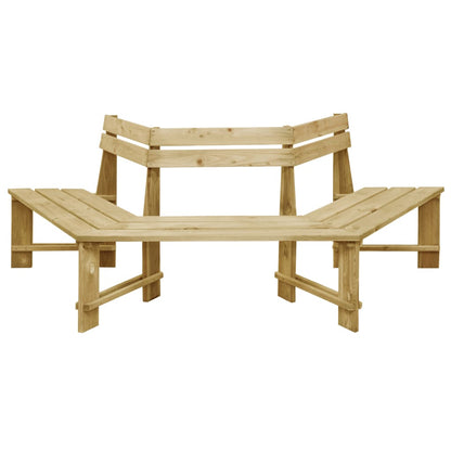 Panchina da Giardino 240 cm in Legno di Pino Impregnato - homemem39