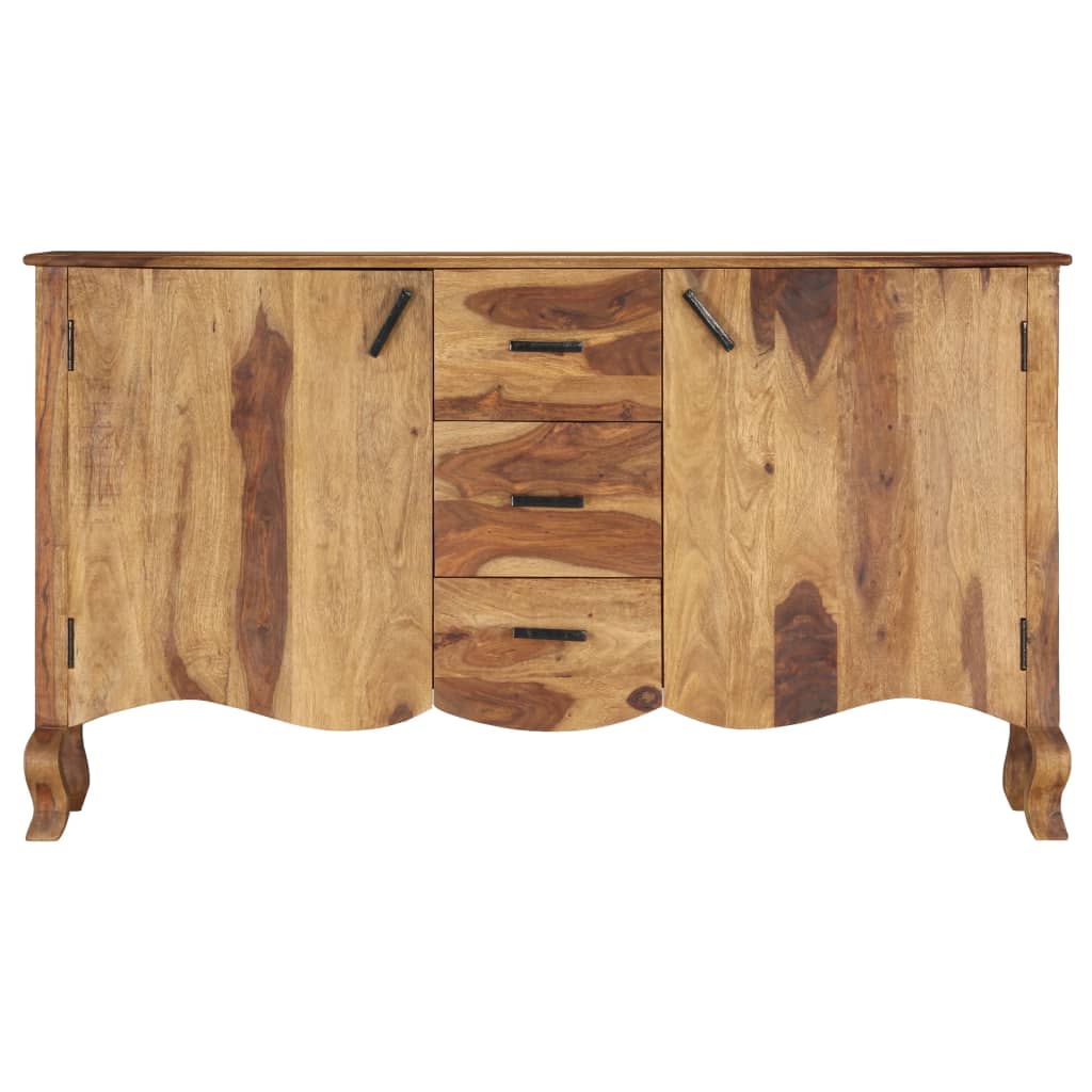 Credenza 145x40x80 cm in Legno Massello di Sheesham - homemem39