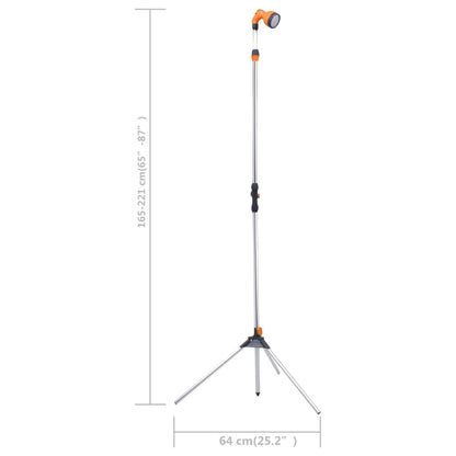 Doccia da Giardino con Treppiede 221 cm in Alluminio - homemem39