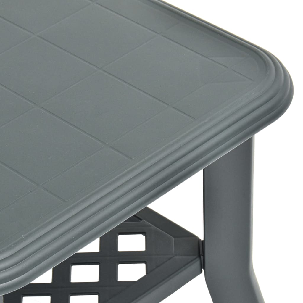 Tavolino da Caffè Verde 90x60x46 cm in Plastica - homemem39