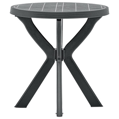 Tavolo da Bistrot Antracite Ø70 cm in Plastica - homemem39