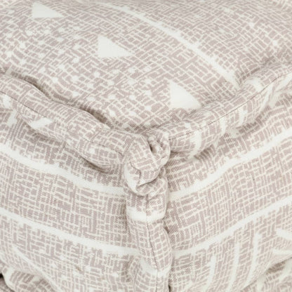 Pouf Modulare Beige in Tessuto - homemem39