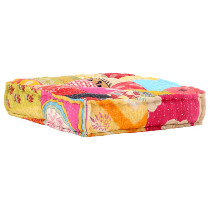 Pouf Modulare in Tessuto Patchwork - homemem39