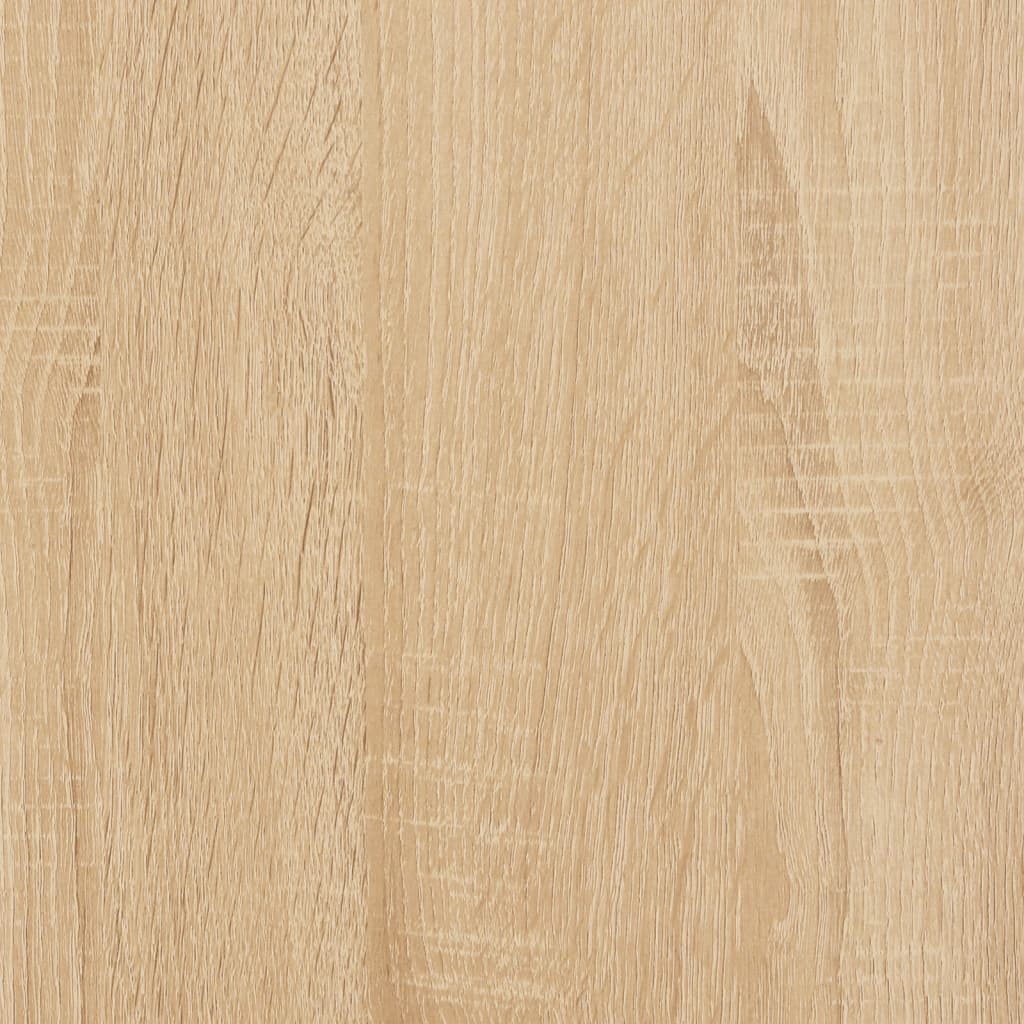 Scrivania Rovere Sonoma 140x50x77 cm in Legno Multistrato - homemem39