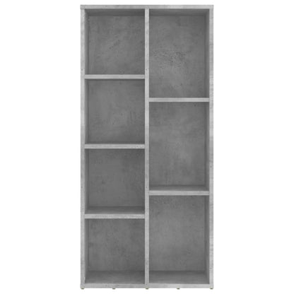 Libreria Grigio Cemento 50x25x106 cm in Legno Multistrato - homemem39