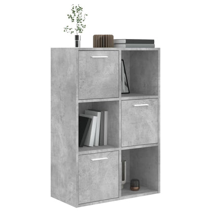 Armadietto Grigio Cemento 60x29,5x90 cm in Legno Multistrato - homemem39