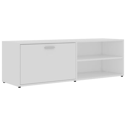 Mobile Porta TV Bianco 120x34x37 cm in Legno Multistrato - homemem39