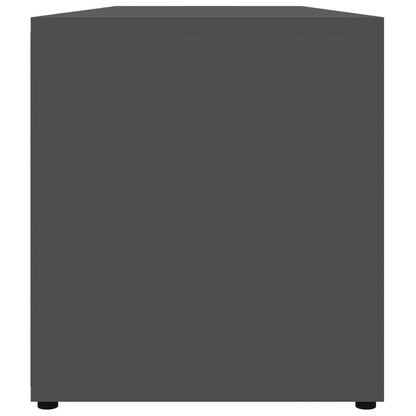 Mobile Porta TV Grigio 120x34x37 cm in Legno Multistrato - homemem39