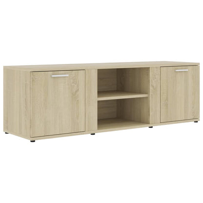 Mobile Porta TV Rovere Sonoma 120x34x37 cm in Legno Multistrato - homemem39