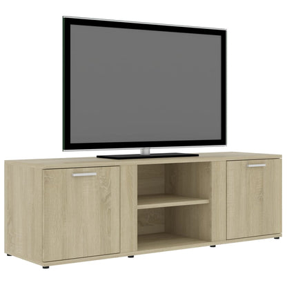 Mobile Porta TV Rovere Sonoma 120x34x37 cm in Legno Multistrato - homemem39