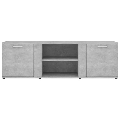 Mobile Porta TV Grigio Cemento 120x34x37cm in Legno Multistrato - homemem39