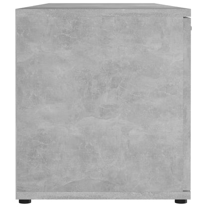 Mobile Porta TV Grigio Cemento 120x34x37cm in Legno Multistrato - homemem39