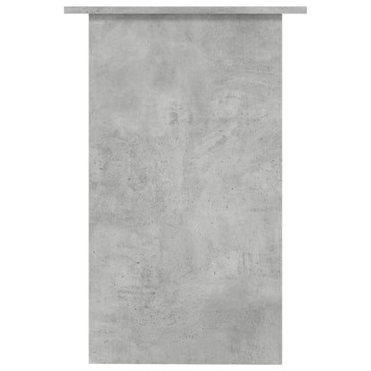 Scrivania Grigio Cemento 90x50x74 cm in Legno Multistrato - homemem39