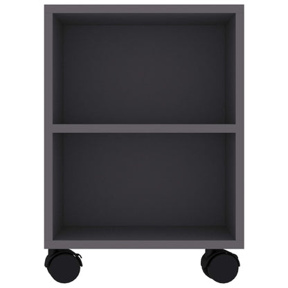 Mobile Porta TV Grigio 120x35x48 cm in Legno Multistrato - homemem39