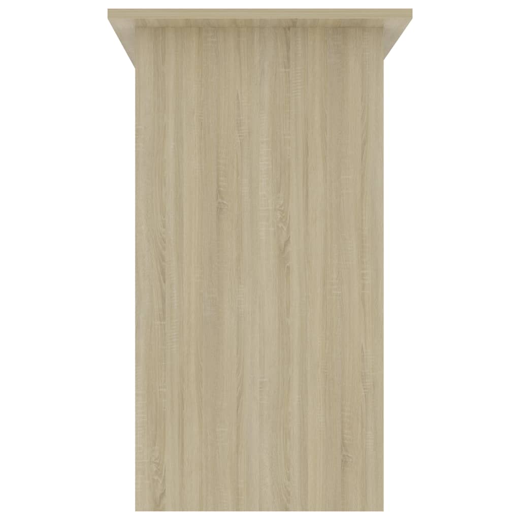 Scrivania Rovere Sonoma 80x45x74 cm in Truciolato - homemem39