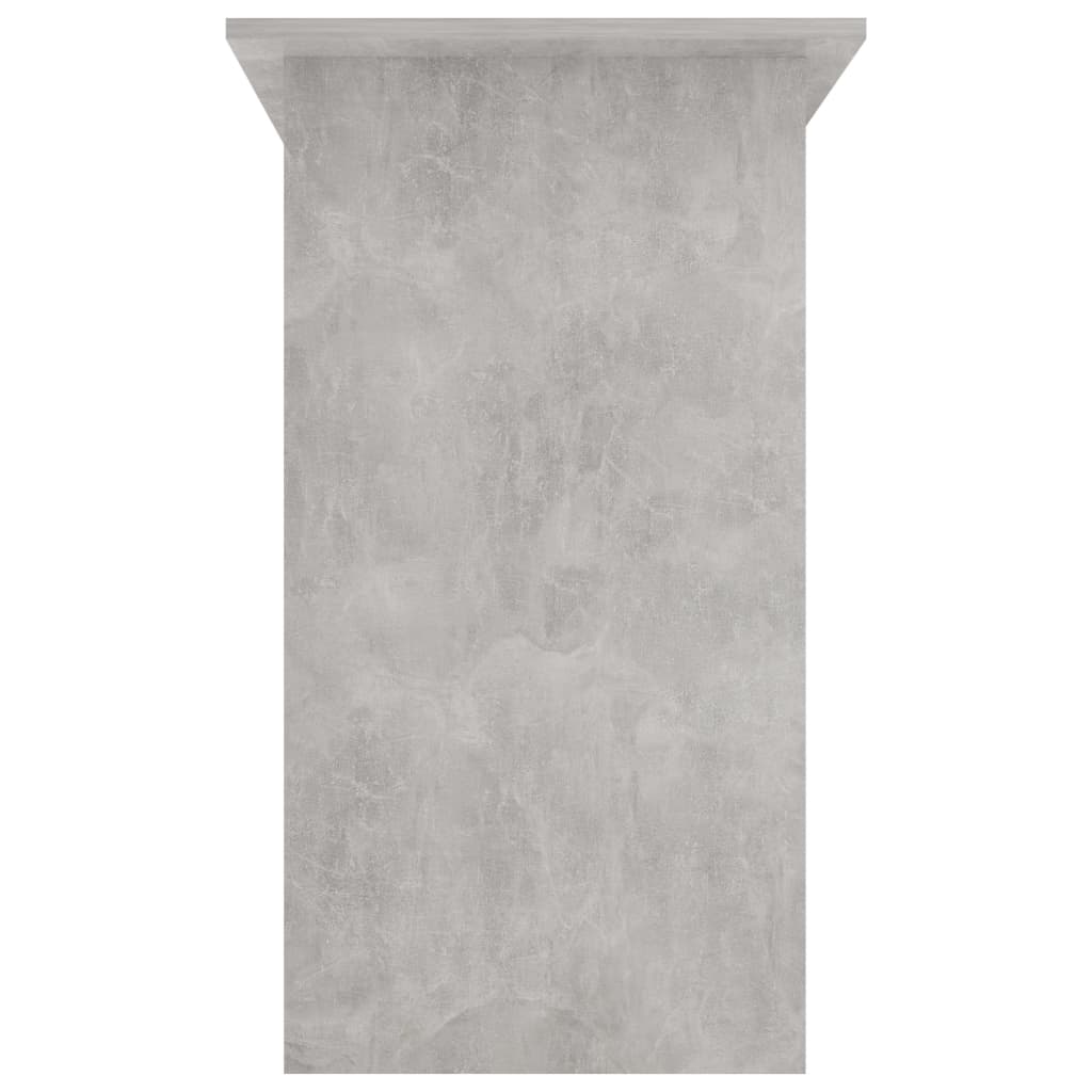 Scrivania Grigio Cemento 80x45x74 cm in Legno Multistrato - homemem39