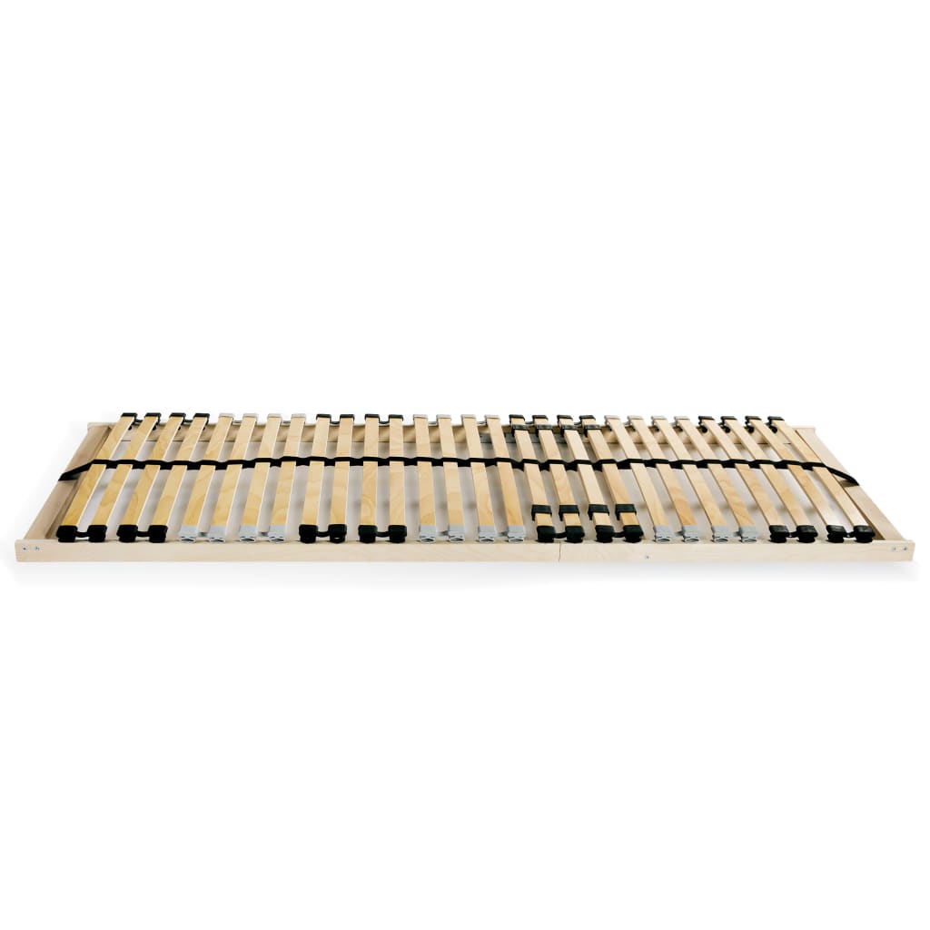 Reti a Doghe 2 pz 7 Zone con 28 Doghe in Legno 70x200 cm - homemem39