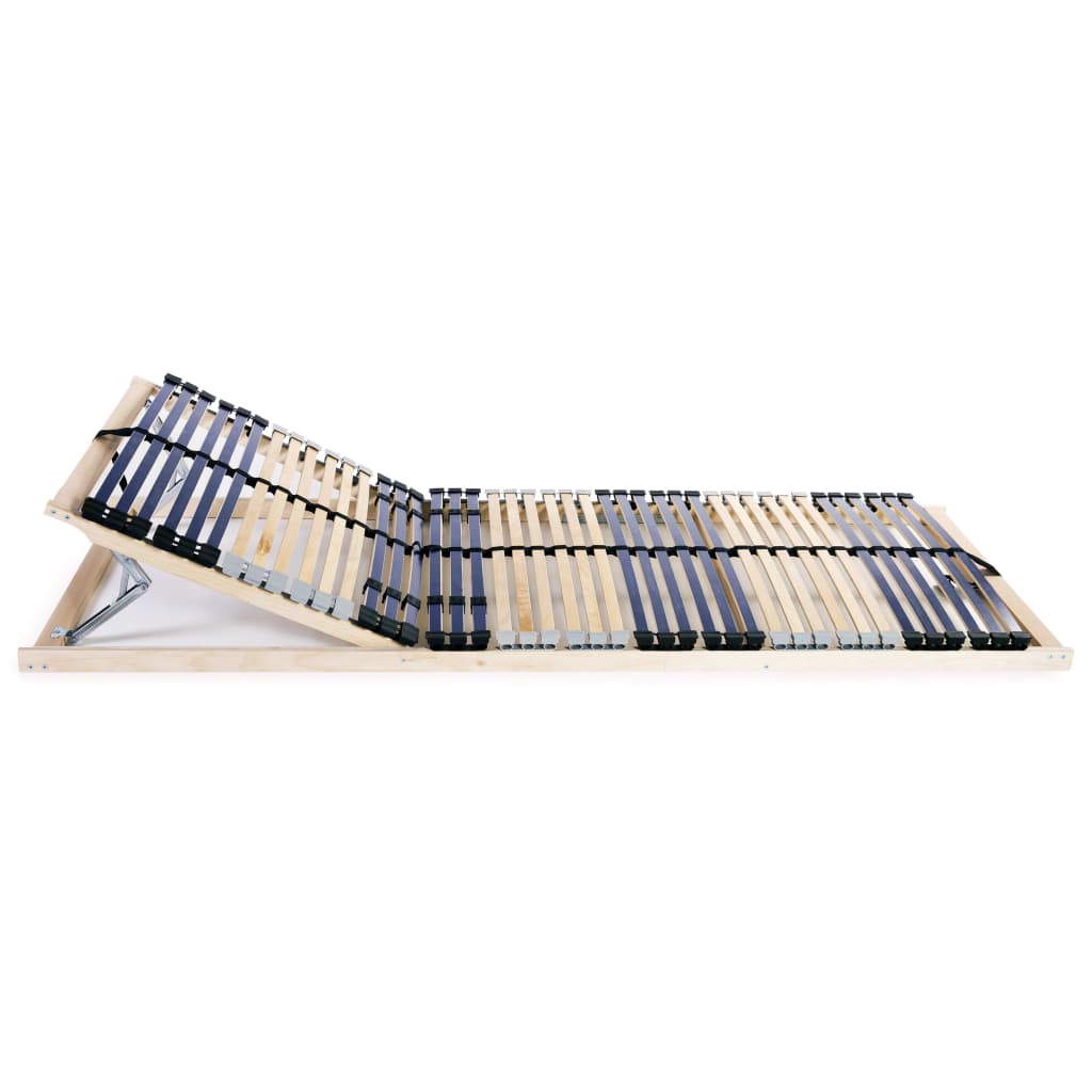 Reti a Doghe 2 pz 7 Zone con 42 Doghe in Legno 70x200 cm - homemem39