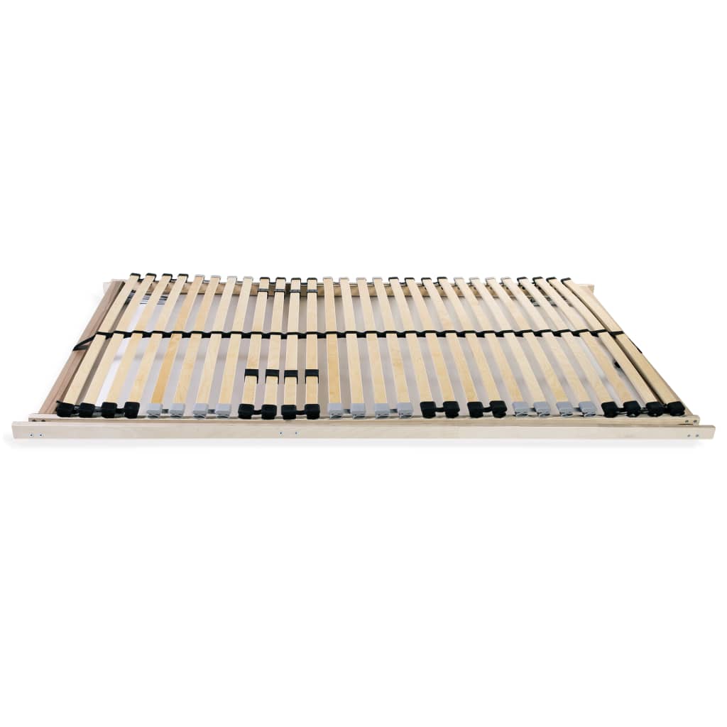 Reti a Doghe 2 pz 7 Zone con 28 Doghe in Legno 80x200 cm - homemem39