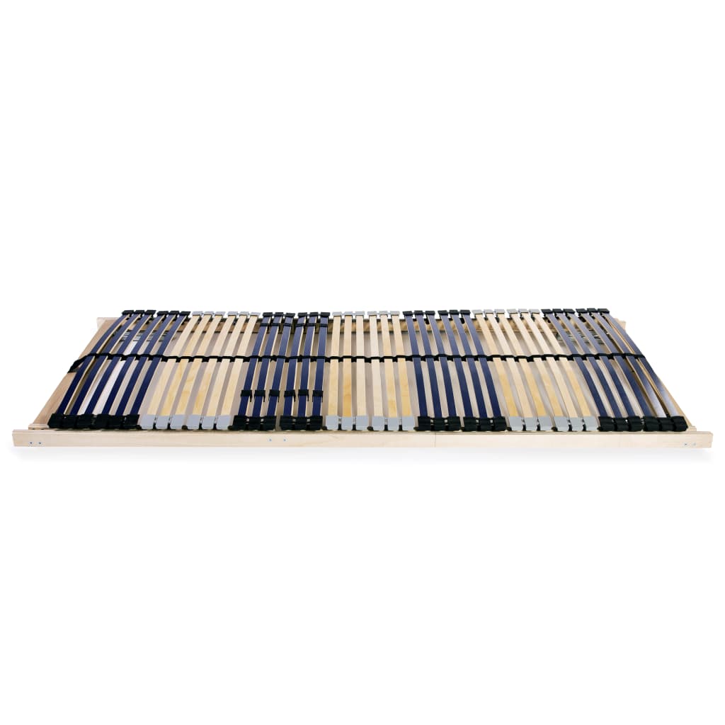 Reti a Doghe 2 pz 7 Zone con 42 Doghe in Legno 80x200 cm - homemem39