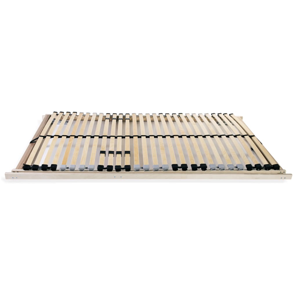 Reti a Doghe 2 pz 7 Zone con 28 Doghe in Legno 90x200 cm - homemem39