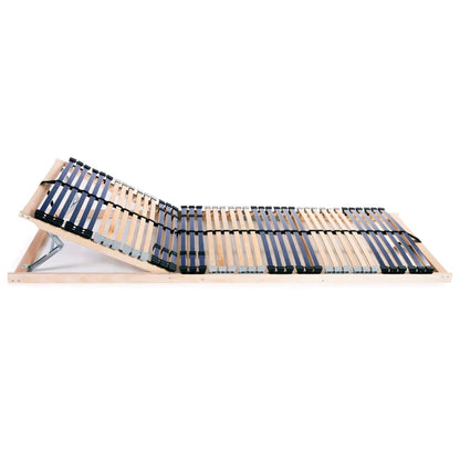 Reti a Doghe 2 pz 7 Zone con 42 Doghe in Legno 90x200 cm - homemem39