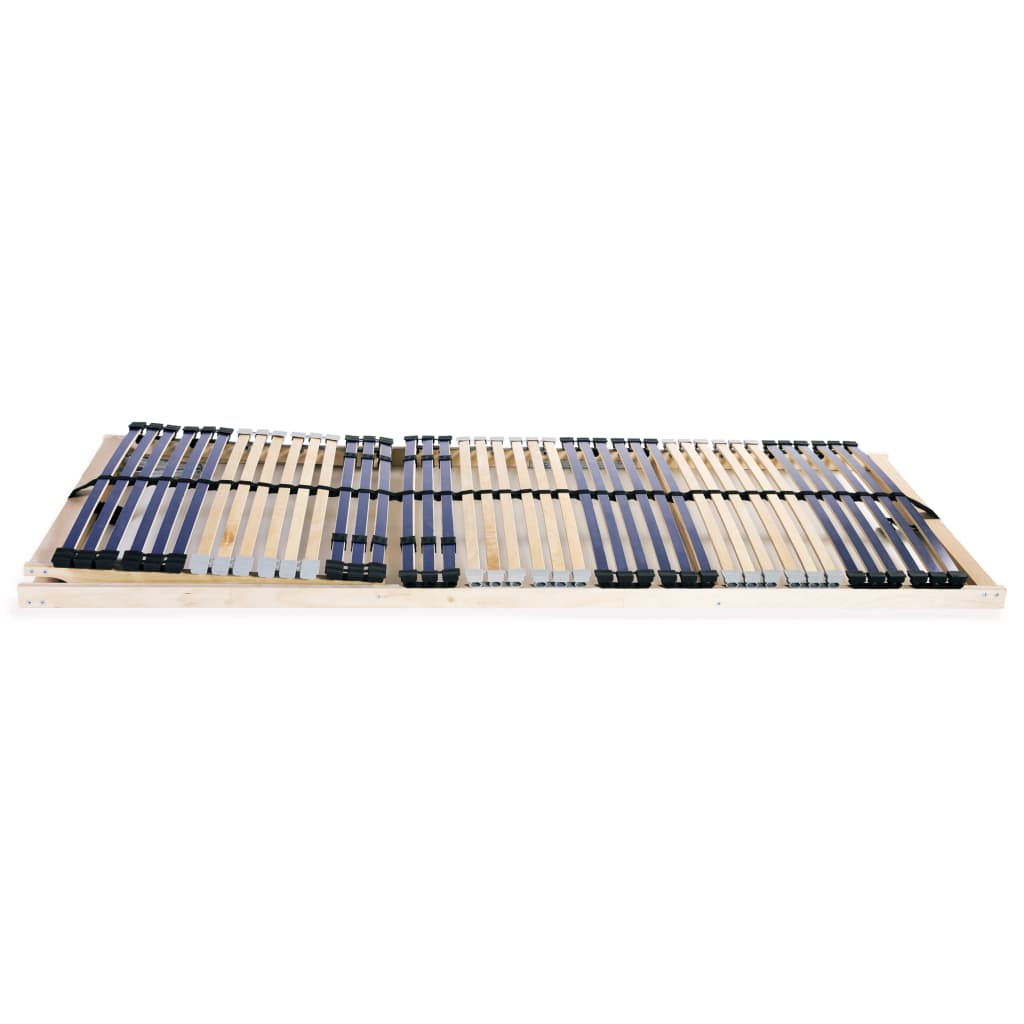 Reti a Doghe 2 pz 7 Zone con 42 Doghe in Legno 90x200 cm - homemem39