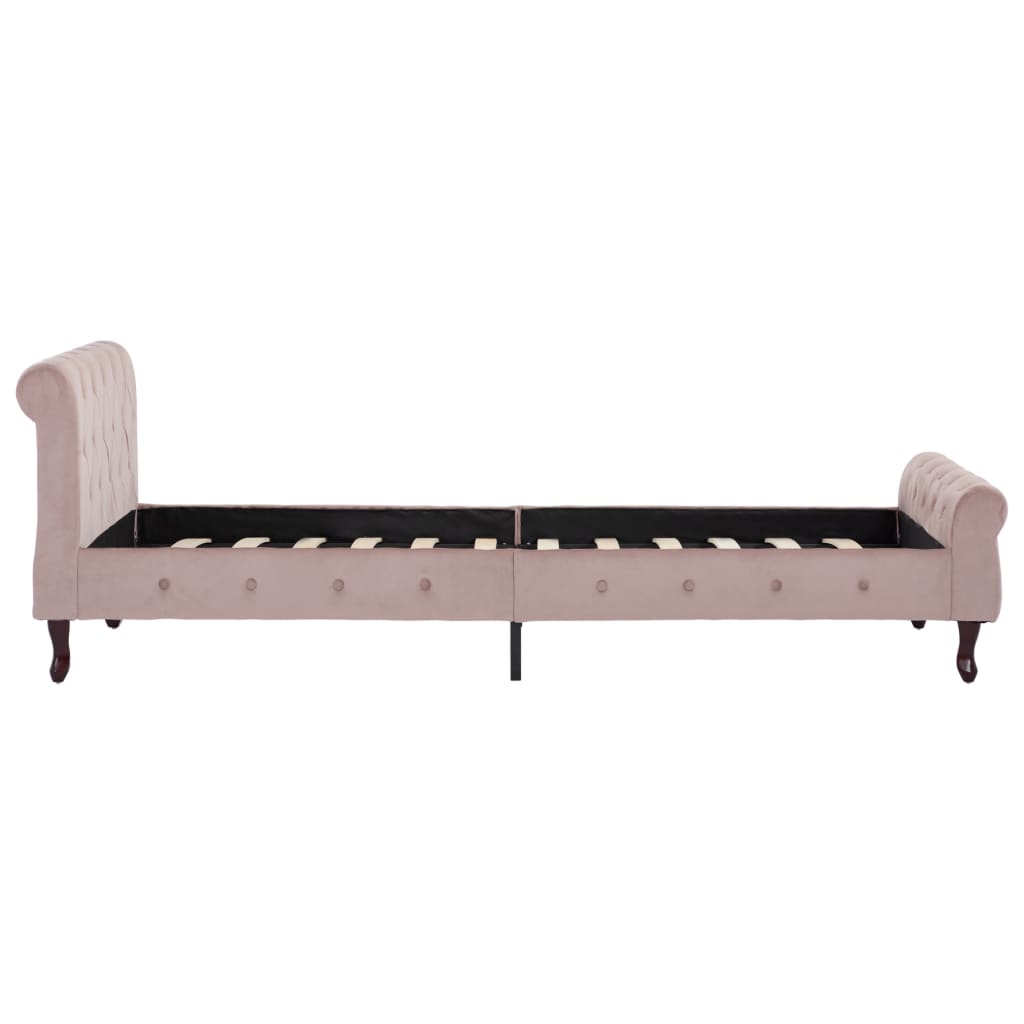 Giroletto Rosa in Velluto 100x200 cm - homemem39